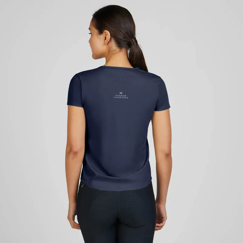 Pikeur Athleisure 7218 Ladies Functional Tee - Navy-1