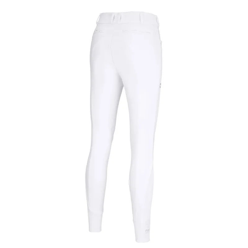 Pikeur Selection Ceelina SD Full Grip Competition Breeches - White-1