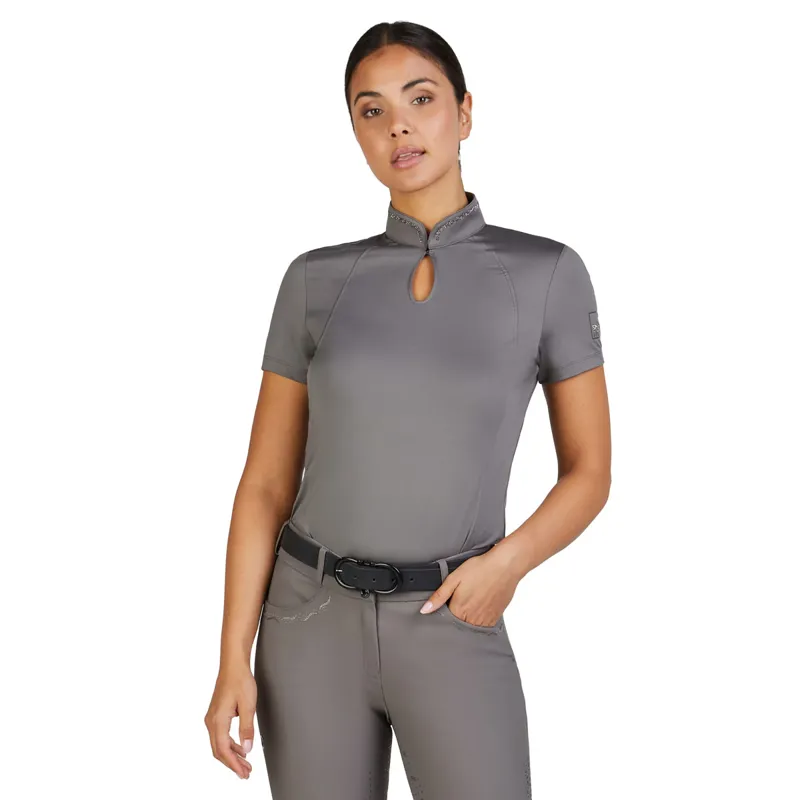 Pikeur Selection 7210 Ladies Functional Top - Mystic Grey