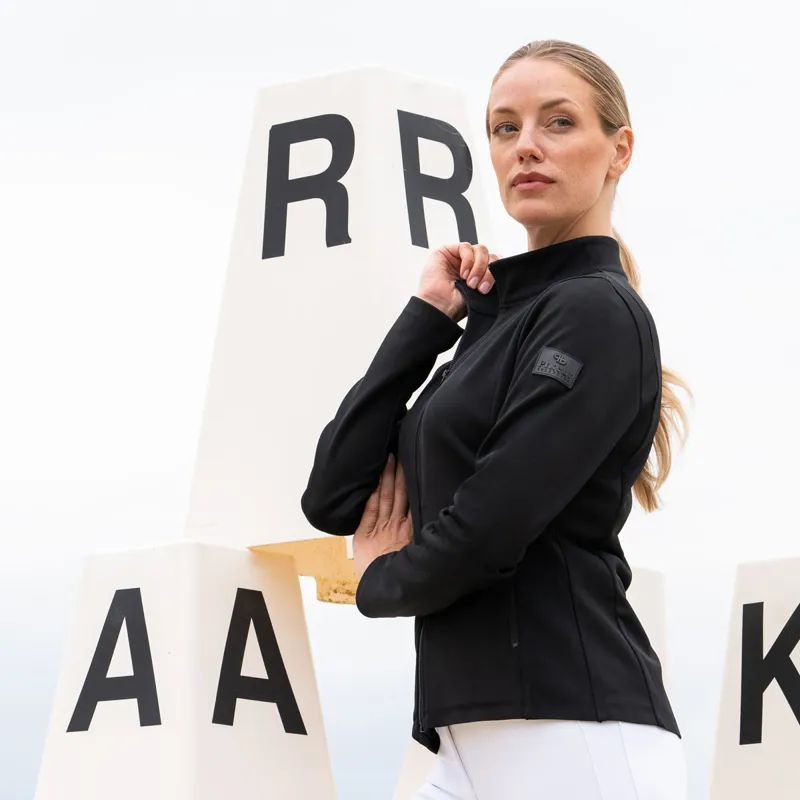 Pikeur Selection 7280 Zip Rip Ladies Jumper - Black