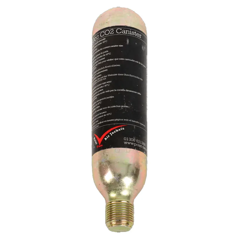 Point Two Air Vest CO2 Canister - Screw Fitting