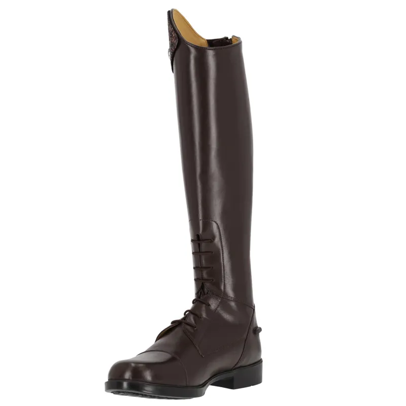 QHP Romy Junior Girls Tall Riding Boots - Brown-3