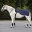 Rambo Waterproof Fleece Exercise Sheet - Navy/Thunderstorm Grey/Silver