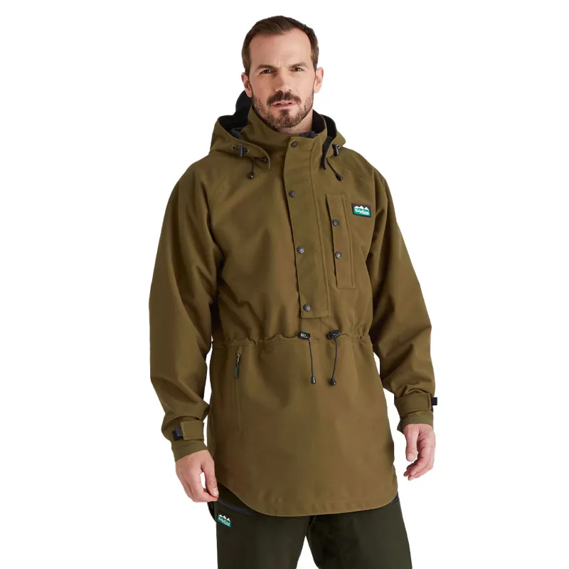 Ridgeline Monsoon Classic Mens Waterproof Smock - Teak