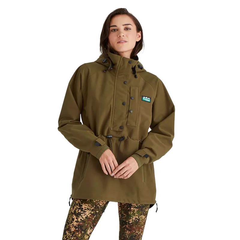 Ridgeline Monsoon Classic Womens Waterproof Smock - Teak