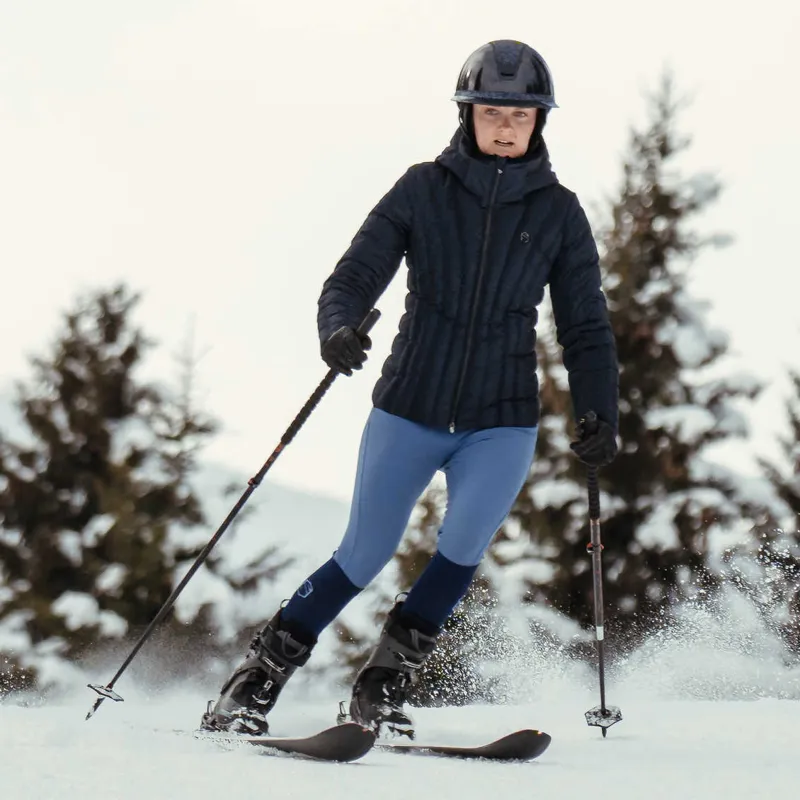 Samshield Courchevel Womens Puffer Jacket - Navy-3