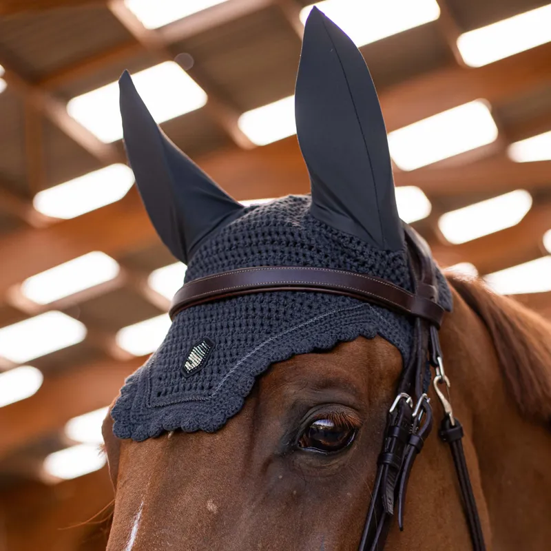 Samshield FlyShield Swarovski Fly Veil - Anthracite-2
