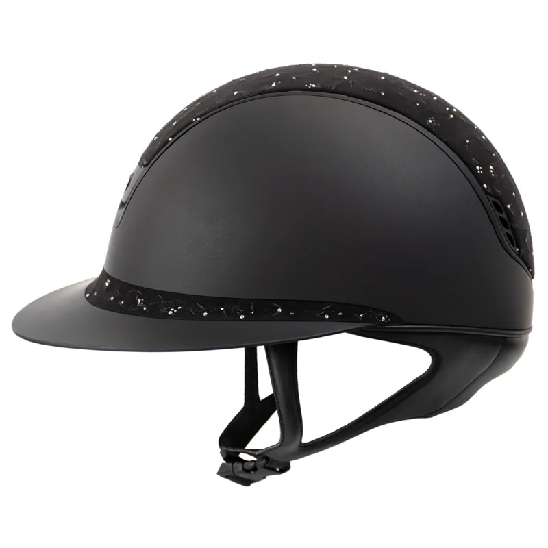 Samshield Miss Shield Shadowmatt 2.0 Floral Hat - Black-3