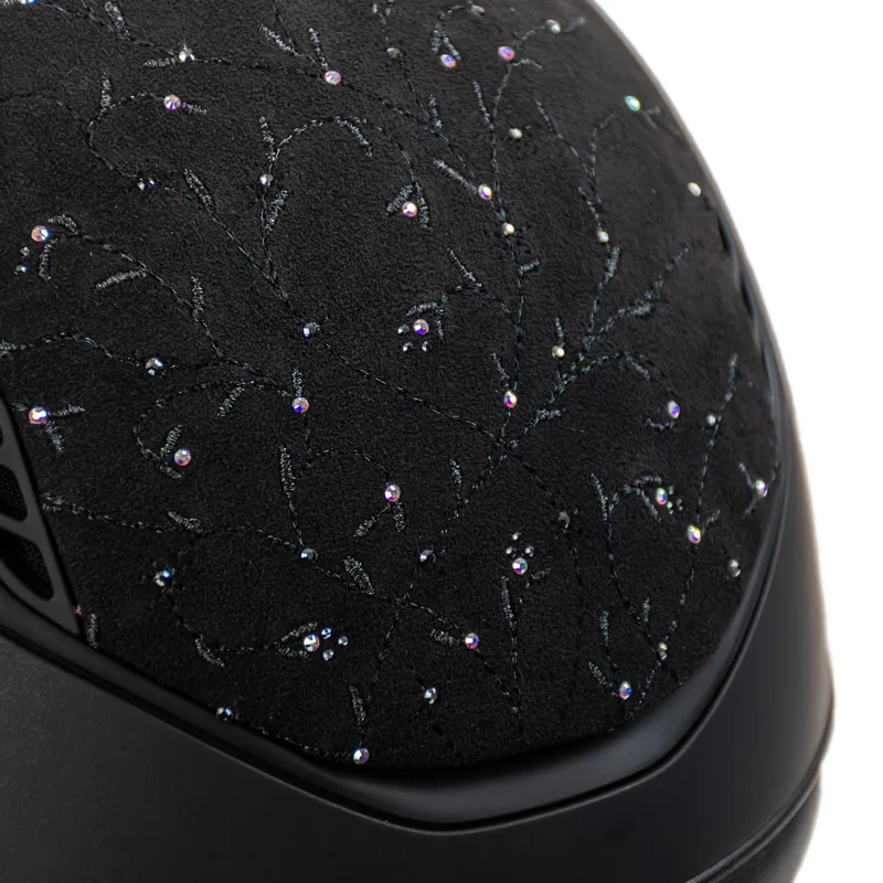 Samshield Miss Shield Shadowmatt 2.0 Floral Hat - Black-2