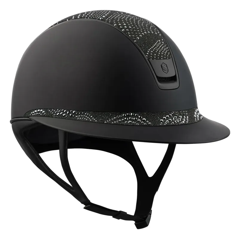 Samshield Miss Shield Shadowmatt 2.0 Crystal Intarsia Hat - Black