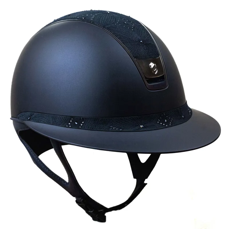 Samshield Miss Shield Shadowmatt 2.0 Celestial Crystal Hat - Blue