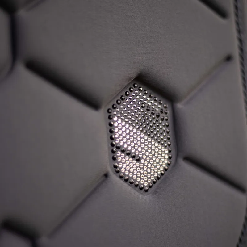 Samshield SpineShield Swarovski Jump Saddlecloth - Anthracite-1