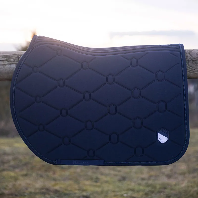 Samshield SpineShield Embroidery Jump Saddlecloth - Blue