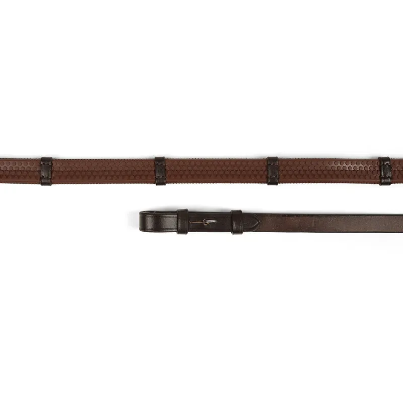 Velociti GARA Pimple Continental Reins - Havana