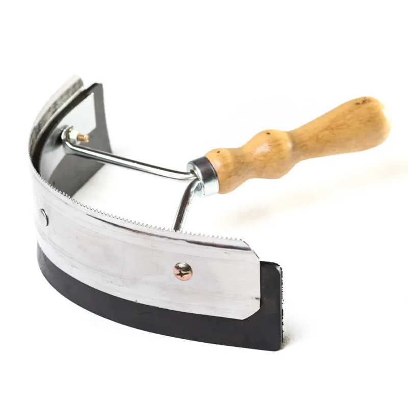 Smart Grooming Wooden Handled Sweat Scraper