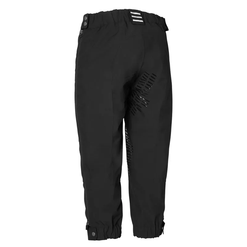 Stierna Storm Womens Short Waterproof Rain Trousers - Black-1