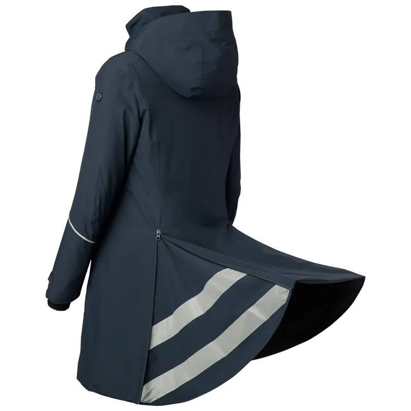 Stierna Stella Winter Womens Short Waterproof Coat - Midnight Navy-2