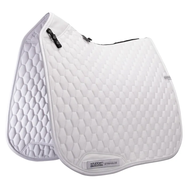 Stubben Streamline GEN2 Dressage Saddlecloth - White