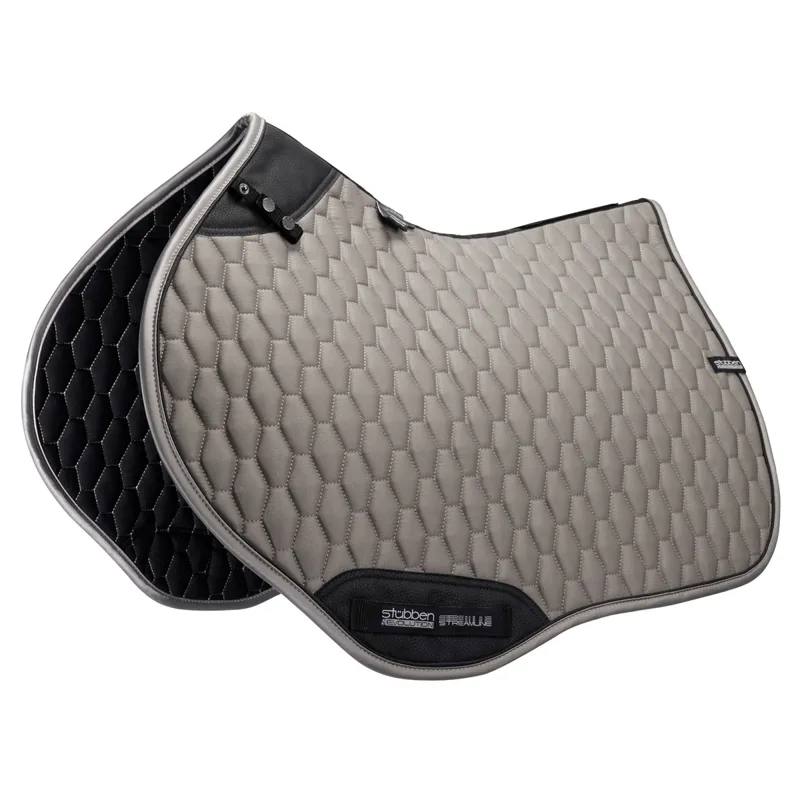Stubben Streamline GEN2 Jumping Saddlecloth - Grey