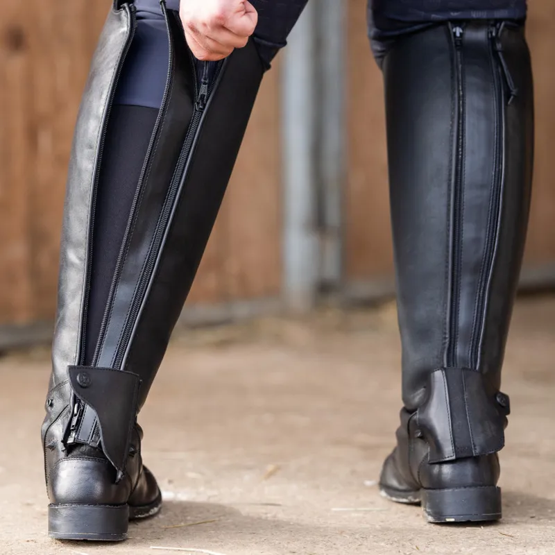 Suedwind Curvy AM Womens Tall Riding Boots - Black-1