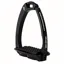 Tech Stirrups Venice Swarovski Dressage Sloped Stirrups - Black/Crystal