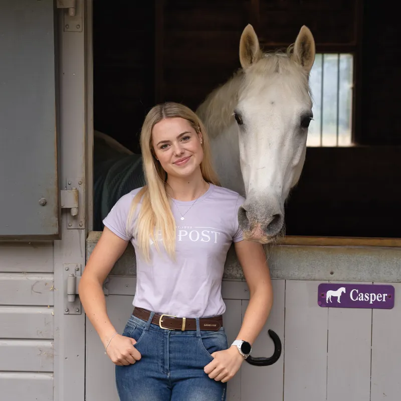 Redpost Limited Edition Original Ladies Tee - This Esme/Soft Lavender-2