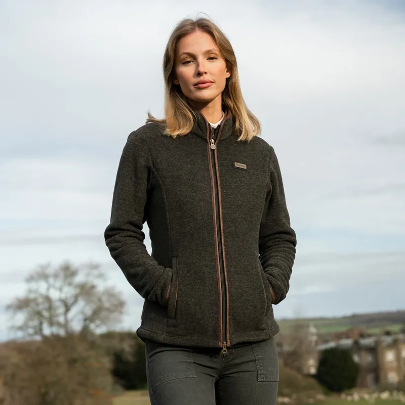 Toggi Britannia Womens Fleece Jacket - Forest Green