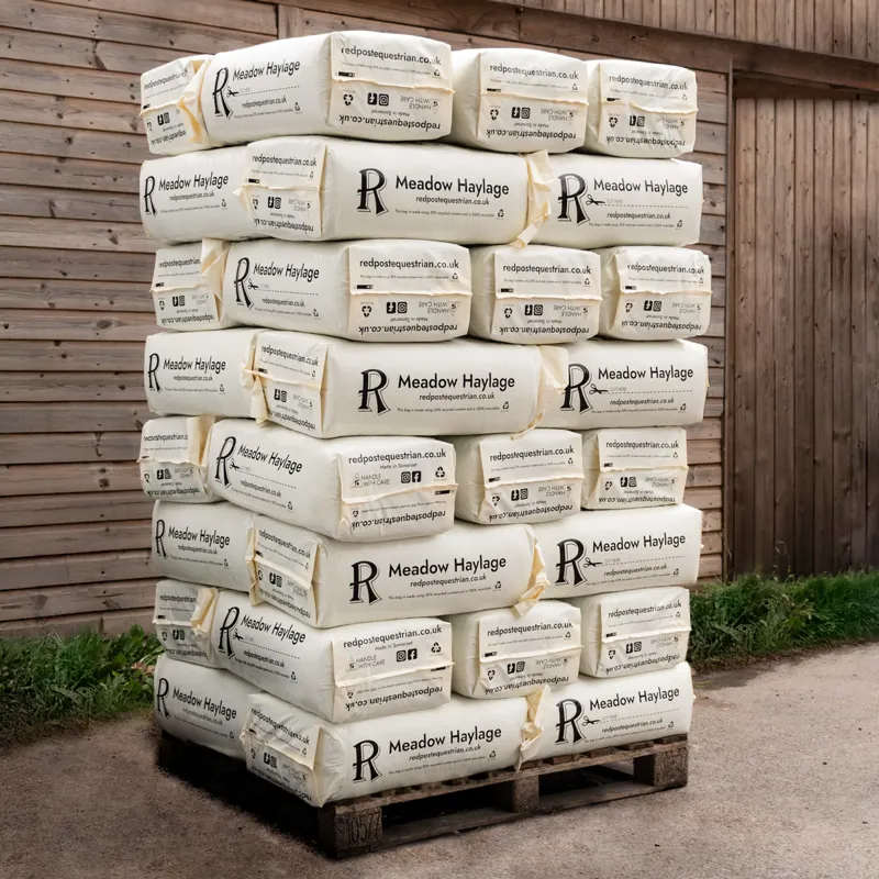 Redpost Meadow Grass Haylage - 40 Bale Pallet for Nationwide Delivery
