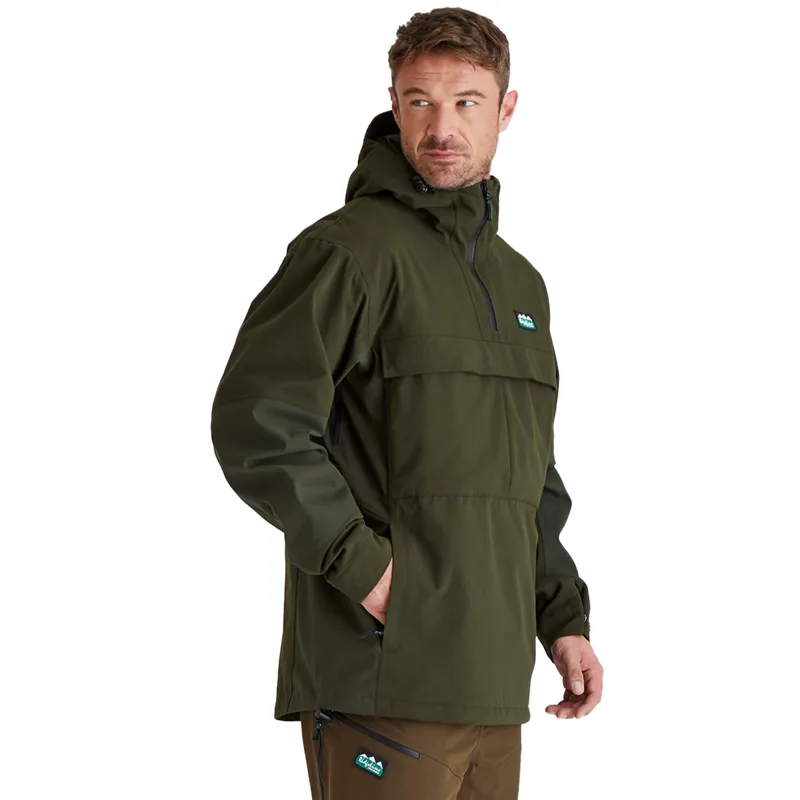 Ridgeline Cambrian Mens Waterproof Smock - Deep Forest-2