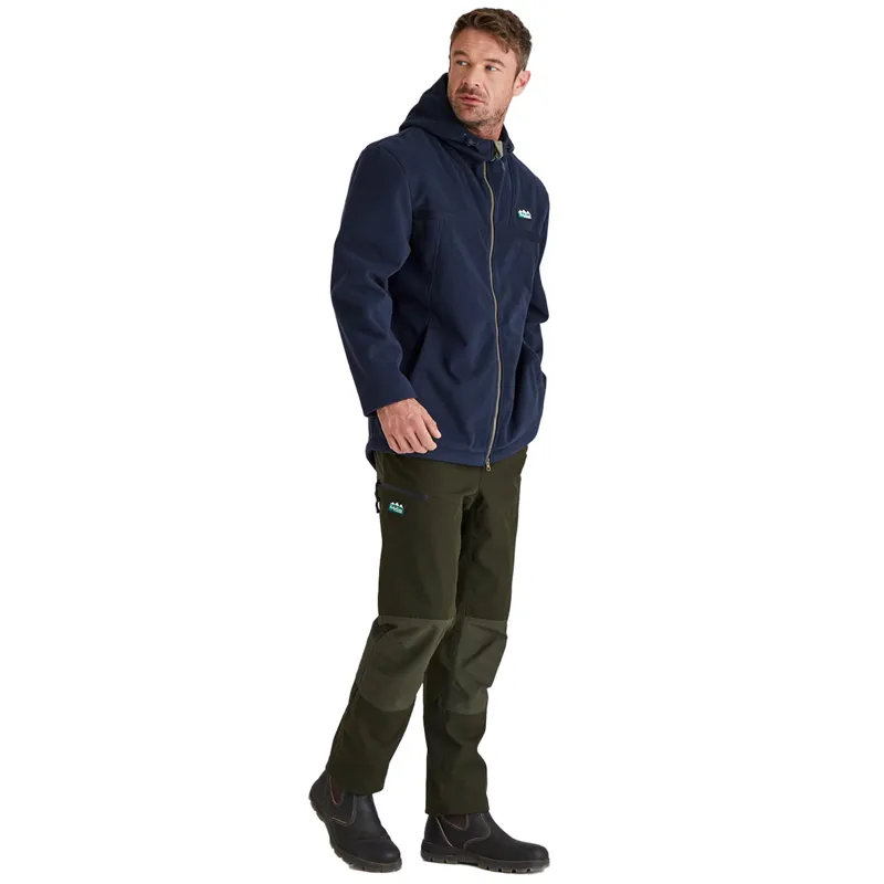 Ridgeline Kodiak Mens Fleece Jacket - Navy-4