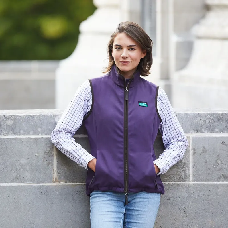 Ridgeline Kodiak Womens Fleece Gilet - Nightshade-2