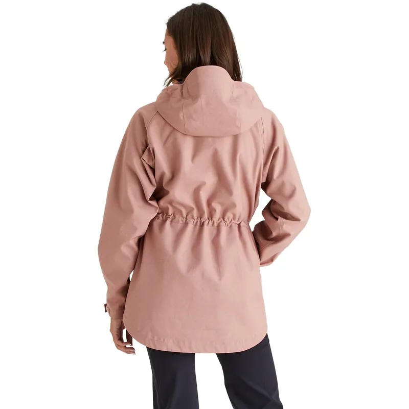 Ridgeline Monsoon Light Womens Waterproof Jacket - Dusky Pink Marl-2