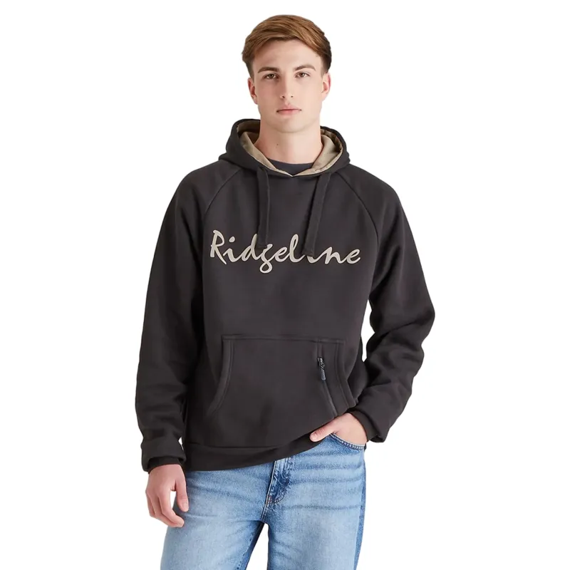 Ridgeline Performance Signature Mens Hoodie - Shale