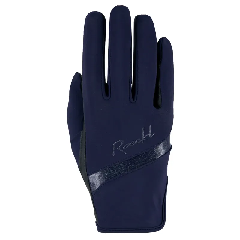 Roeckl Lorraine Adults Riding Gloves - Navy