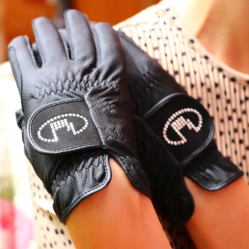Roeckl Lisboa Adults Riding Gloves - Black-1