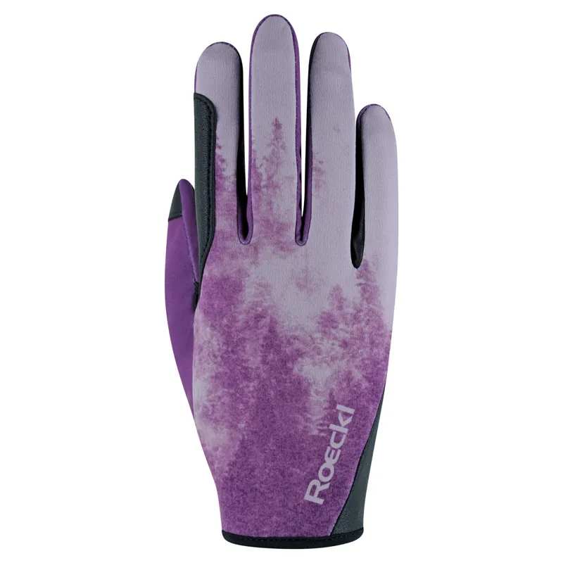 Roeckl Wing Winter Adults Riding Gloves - Berry