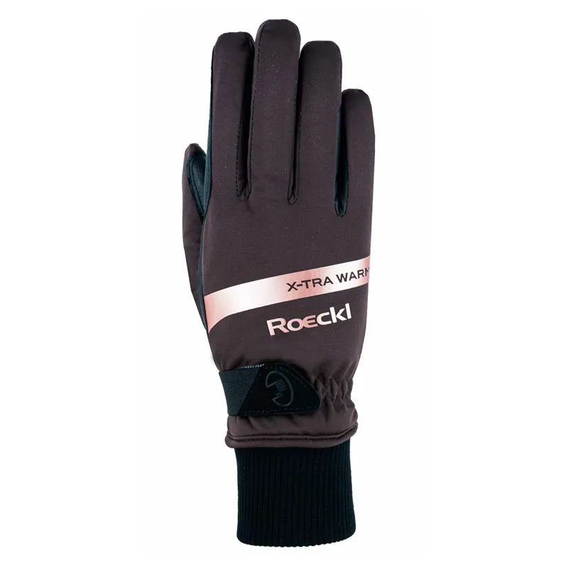 Roeckl Wynne Winter Adults Riding Gloves - Mocha