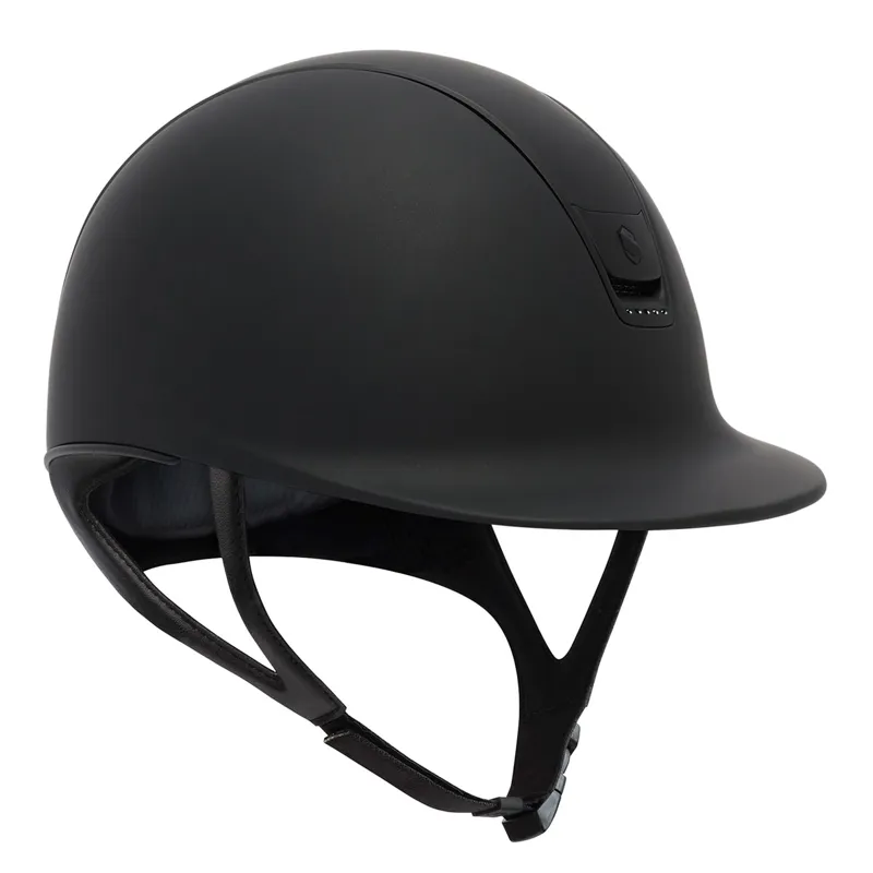 Samshield Shadowmatt 2.0 Dark Line 5 Crystals Riding Hat - Black