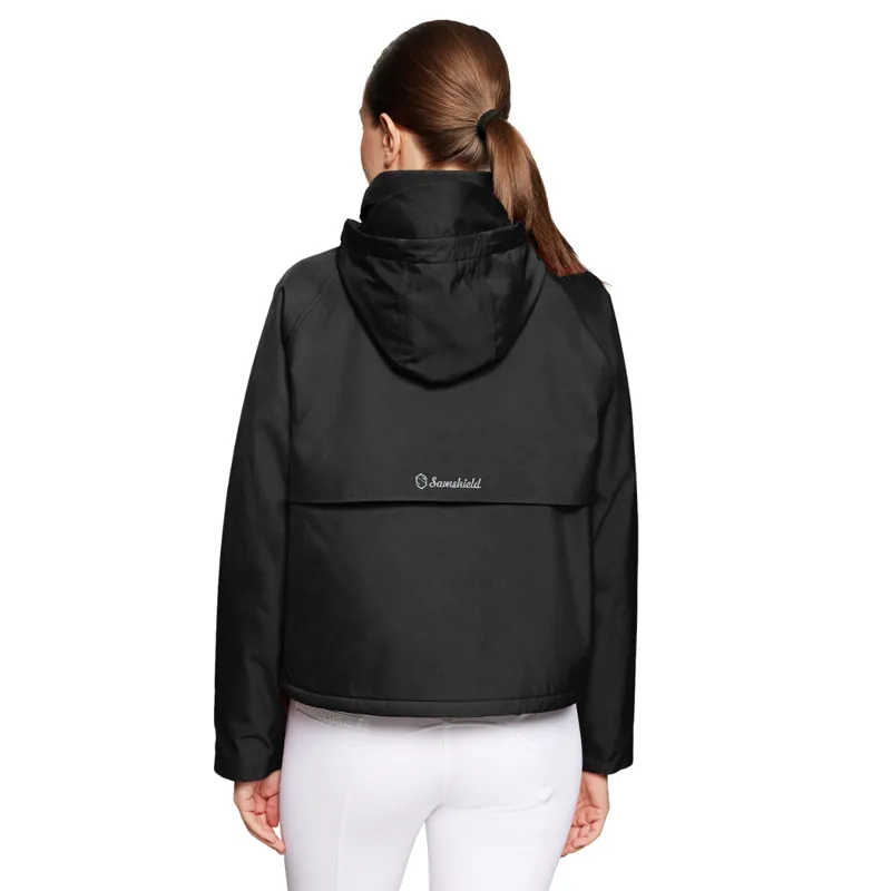 Samshield Lina Womens Waterproof Short Coat - Black-1