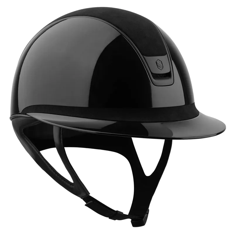 Samshield Miss Shield ShadowGlossy 2.0 Matt Trim/Blason Hat - Black