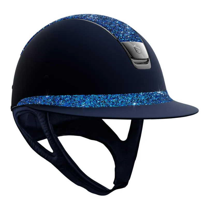 Samshield 1.0 Miss Shield Shadowmatt Ultra Fine Rock Riding Hat - Blue-1