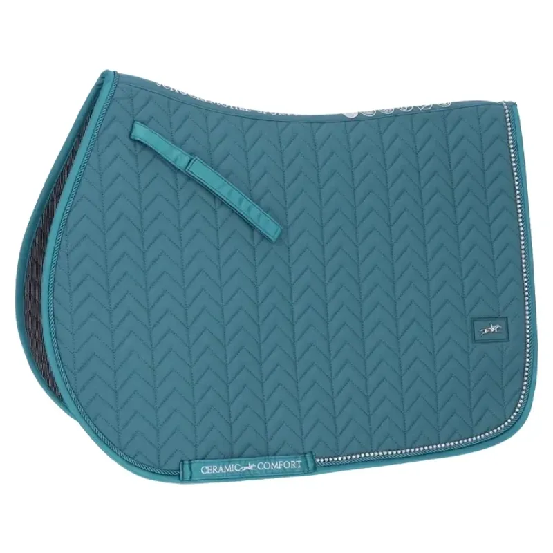 Schockemohle Ceramica Jump Saddlecloth - Colonial Blue