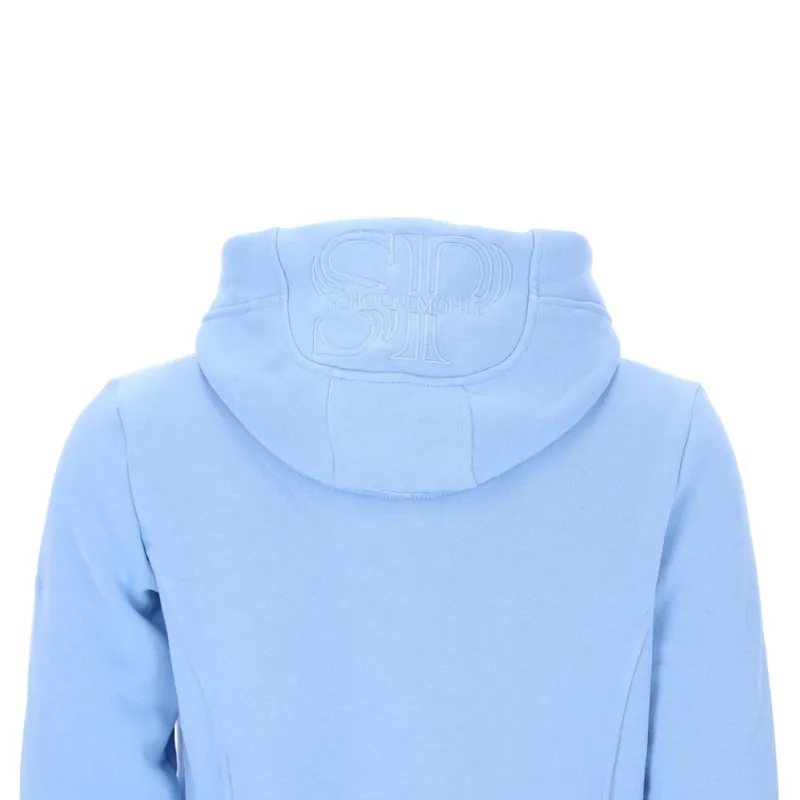 Schockemohle Claire Full Zip Hoodie - Sky Blue-3