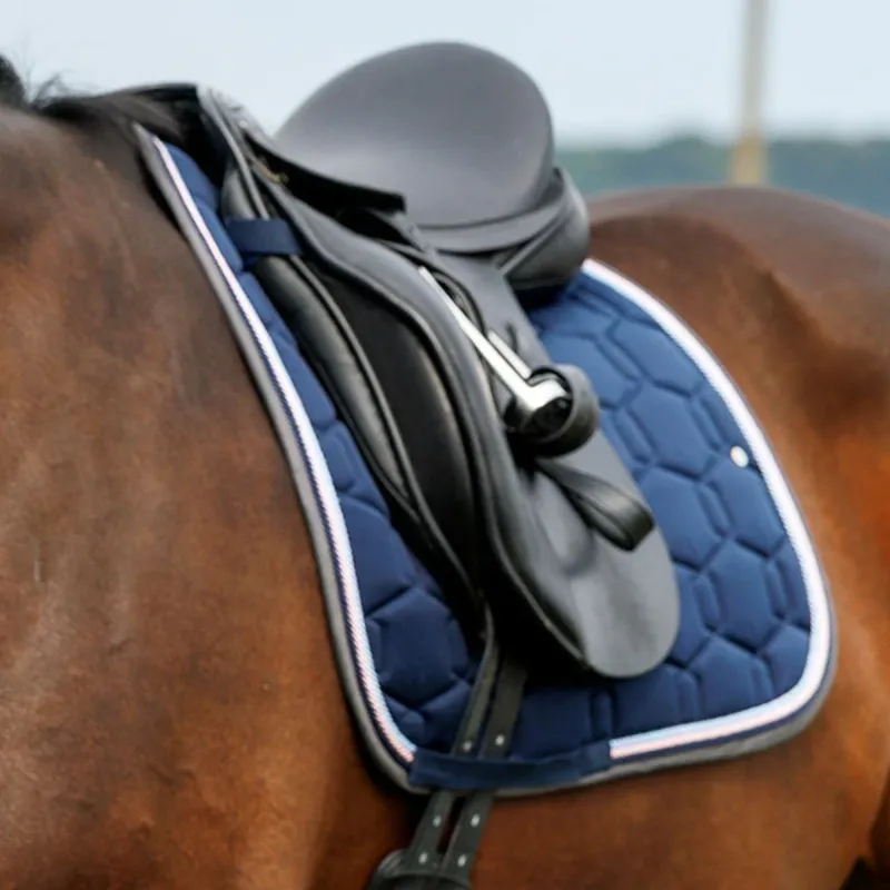 Schockemohle Eco Comfort Dressage Saddlecloth - True Navy-1