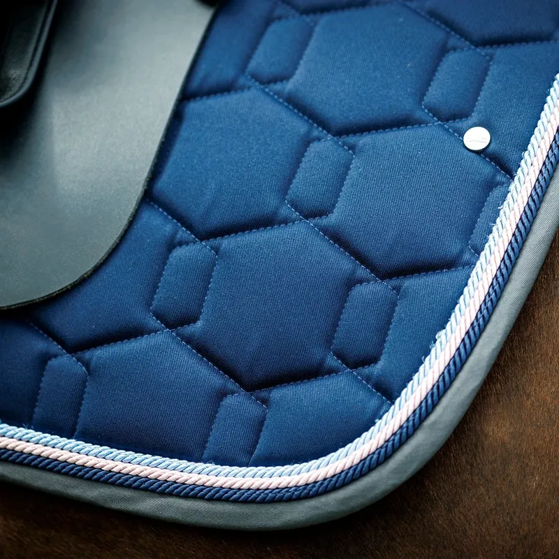 Schockemohle Eco Comfort Dressage Saddlecloth - True Navy-2