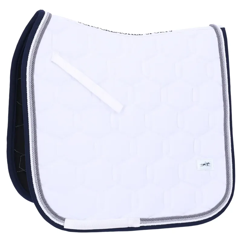 Schockemohle Eco Comfort Dressage Saddlecloth - White
