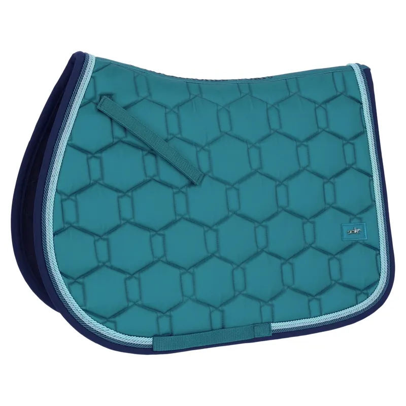 Schockemohle Eco Comfort Jump Saddlecloth - Colonial Blue
