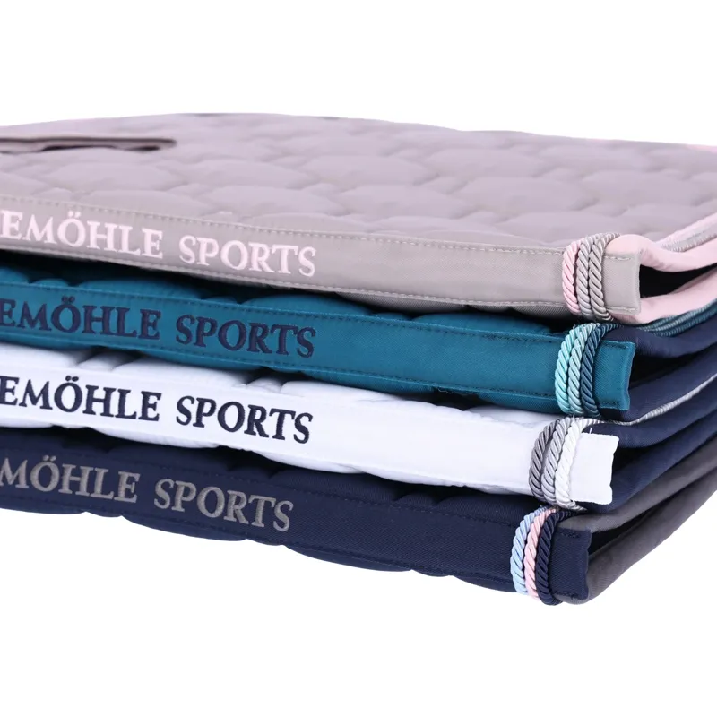 Schockemohle Eco Comfort Jump Saddlecloth - White-2