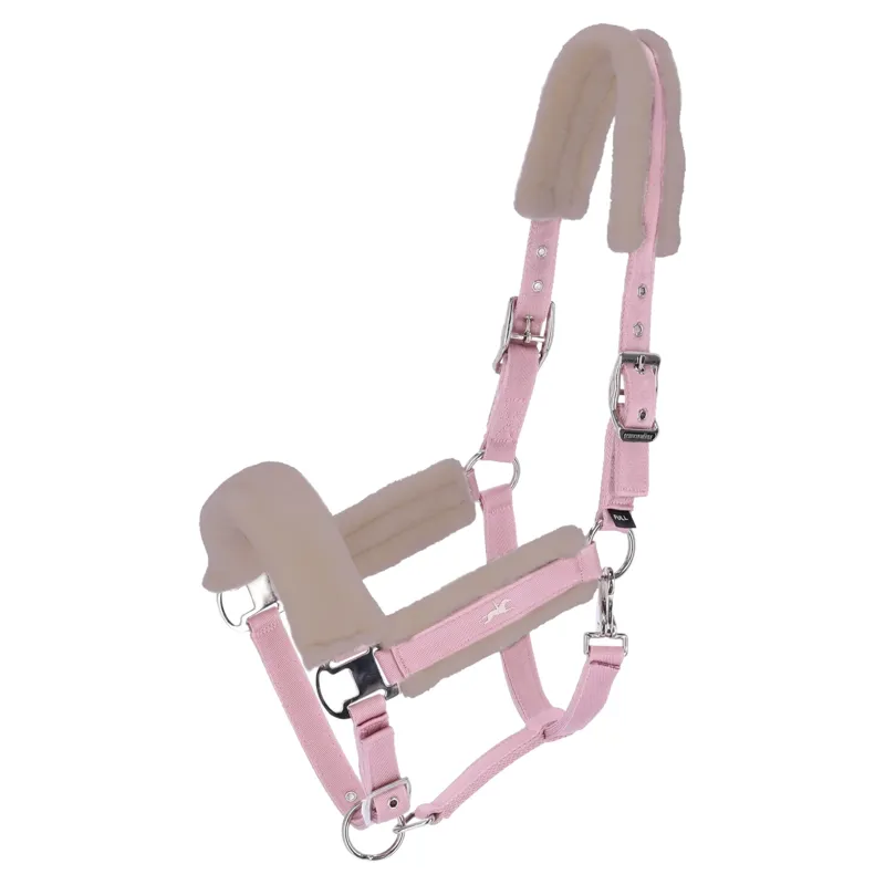 Schockemohle Melbourne Soft Style Headcollar - Pale Pink