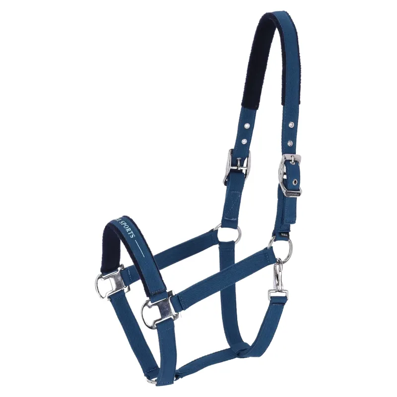 Schockemohle Memphis III Headcollar - Colonial Blue